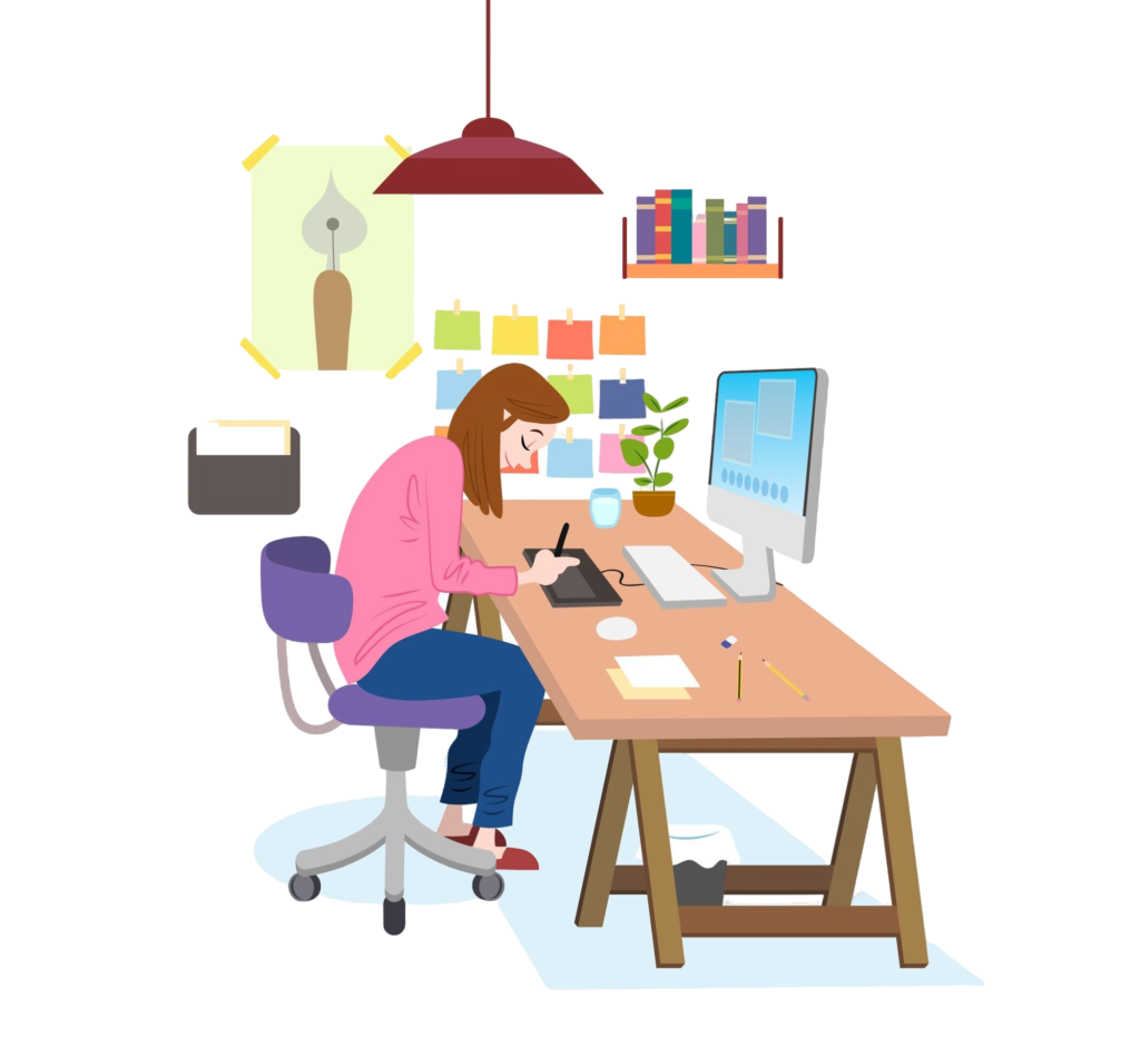 graphic-designer-workplace